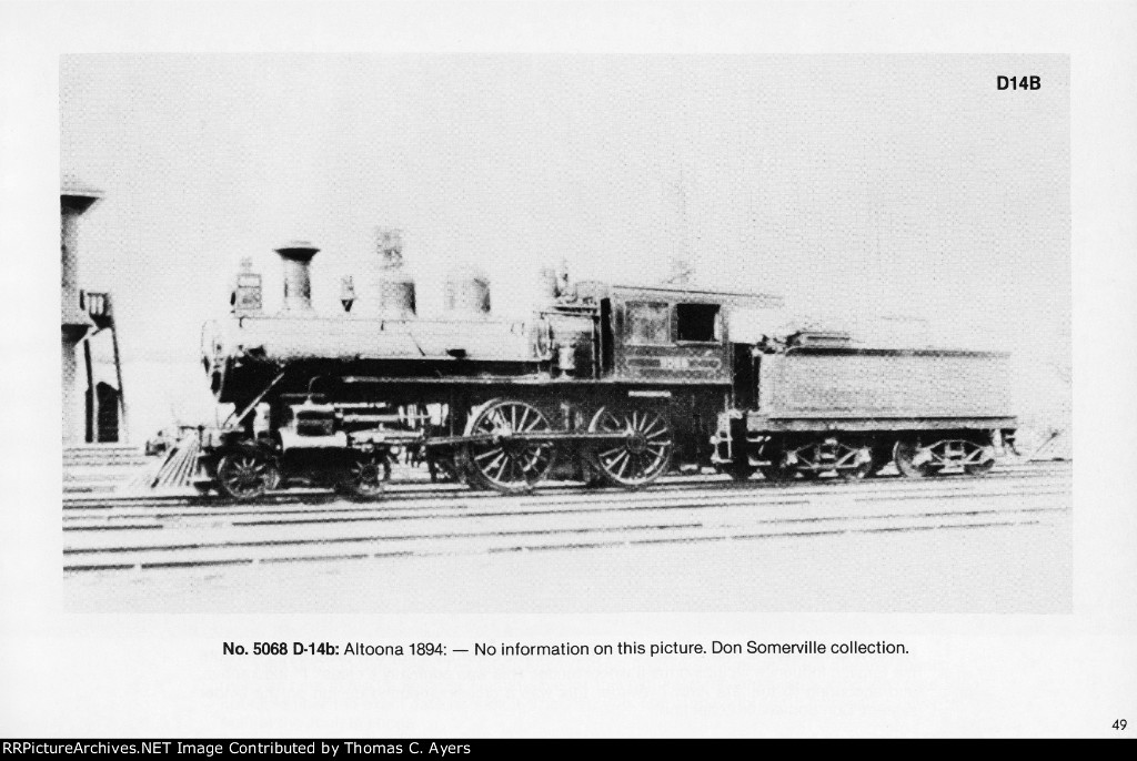 PRR "Class 'D' Locomotives," Page 49, 1981